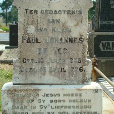 VOS Paul Johannes, de 1935-1936