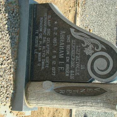 VENTER Abraham I.E. 1957-1977