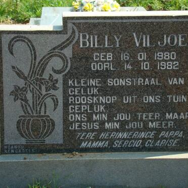 VILJOEN Billy 1980-1982