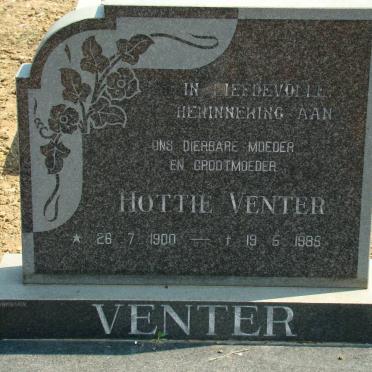 VENTER Hottie 1900-1985