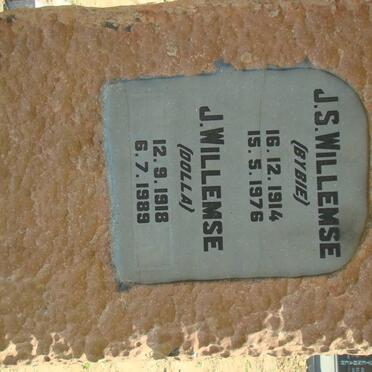 WILLEMSE J.S. 1914-1976 &amp; J. 1918-1989