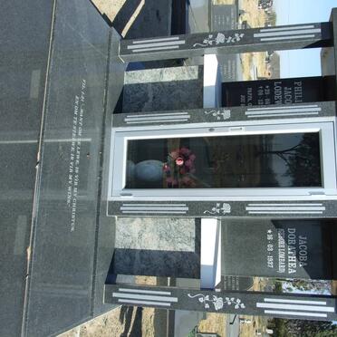 BIERMAN Philippus Jacobus Lodewikus 1923-2010 &amp; Jacoba Dorathea LOMBARD 1937-