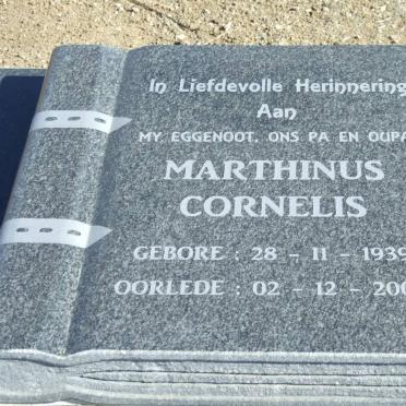BRIERS Marthinus Cornelis 1939-2009