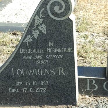 BOTHA Louwrens R. 1897-1972