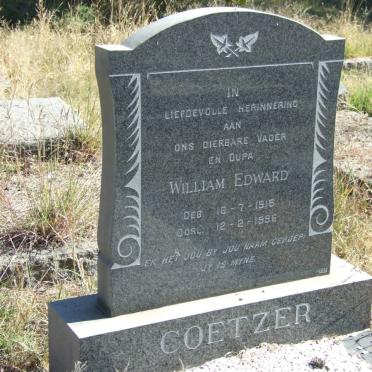 COETZER William Edward 1915-1996