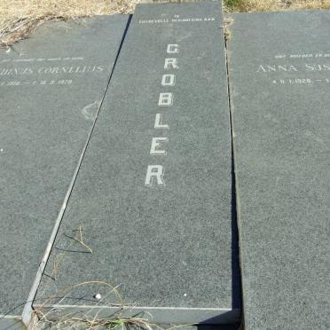 GROBLER Marthinus Cornelius 1916-1978 &amp; Anna Susanna 1920-1989