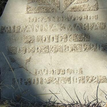 LOOCK Susanna Maria 1920-1921