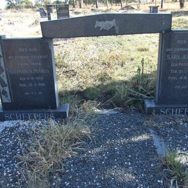 SCHEEPERS Stephanus Petrus 1888-1966 &amp; Sara Johanna POTGIETER 1891-1973