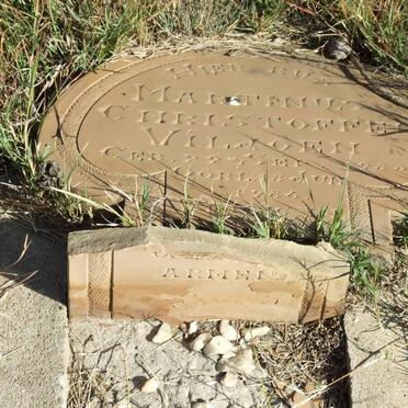 VILJOEN Martinus Christoffel 1935-1936