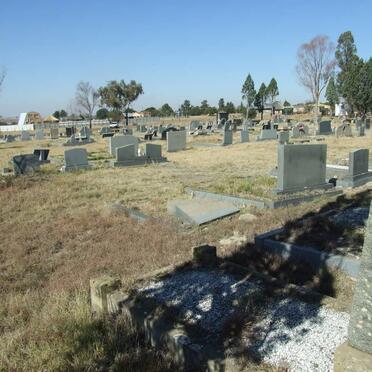 Free State, ORANJEVILLE, Main cemetery