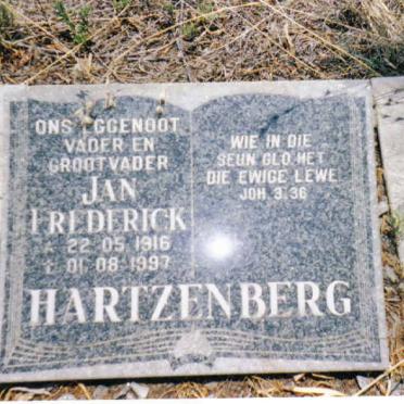 HARTZENBERG Jan Frederick 1916-1997
