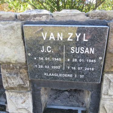 ZYL J.C., van 1945-2002 &amp; Susan 1945-2016