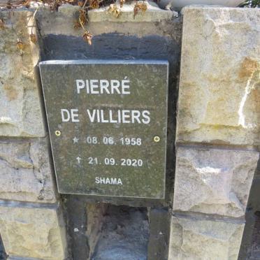 VILLIERS Pierré, de 1958-2020