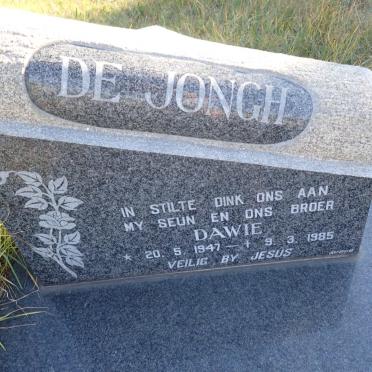 JONGH Dawie, de 1947-1985