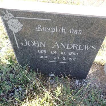 ANDREWS John 1889-1971