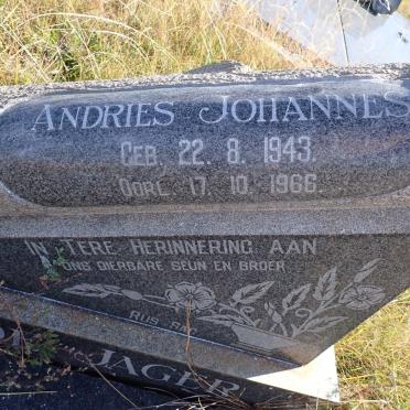 JAGER Andries Johannes, de 1943-1966