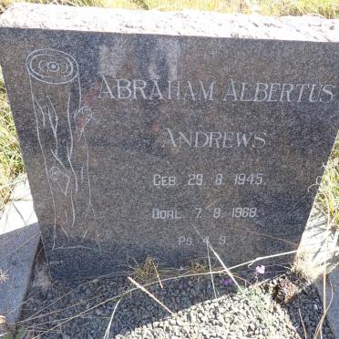 ANDREWS Abraham Albertus 1945-1968