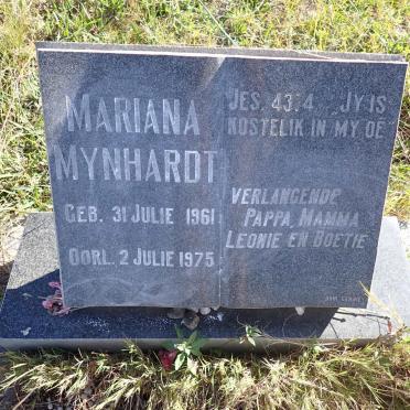 MYNHARDT Mariana 1961-1975