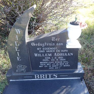 BRITS Willem Adriaan 1921-1984