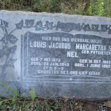 NEL Louis Jacobus 1873-1949 & Margaretha S. POTGIETER 1883-1965