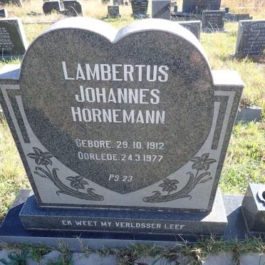 HÖRNEMANN Lambertus Johannes 1912-1977