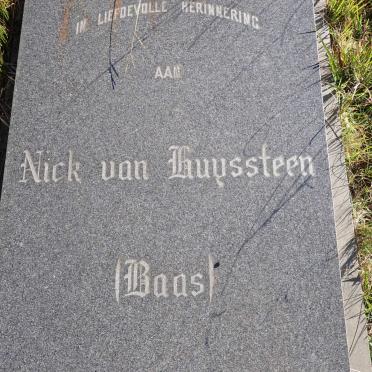 HUYSSTEEN Nick, van -1971 _1