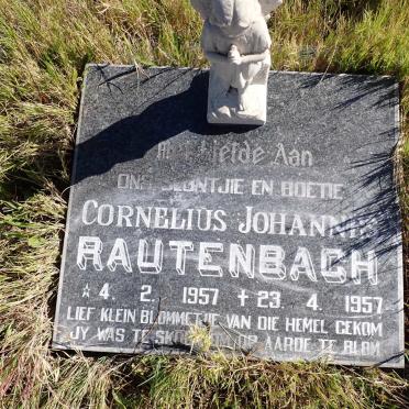 RAUTENBACH Cornelius Johannes 1957-1957