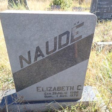 NAUDE Elizabeth C. 1906-1970