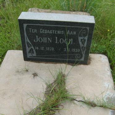 LOCH John  1870-1930