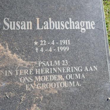 LABUSCHAGNE Susan 1911-1999