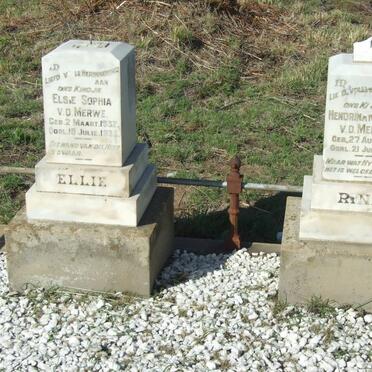 MERWE Hendrina Magrita, v.d. 1930-1935 :: VAN DER MERWE Elsie Sophia 1932-1935