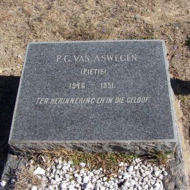 ASWEGEN P.G., van 1946-1951