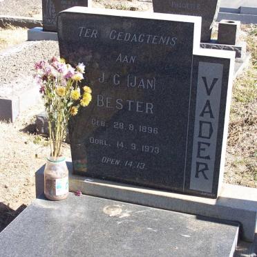 BESTER J.G.  1896-1973