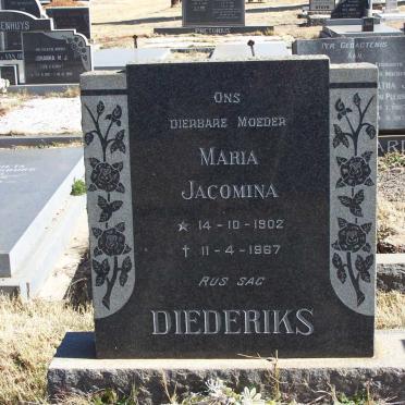 DIEDERIKS Maria Jacomina 1902-1967