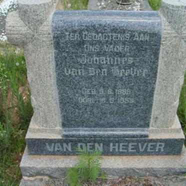 HEEVER Johannes, van den 1888-1959