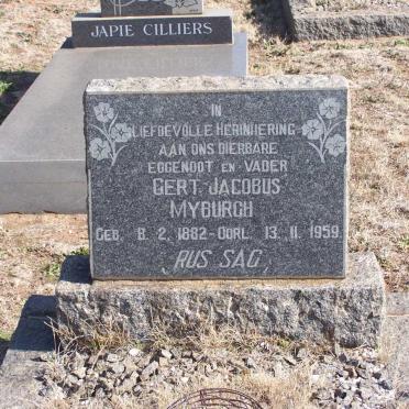 MYBURGH Gert Jacobus 1882-1959