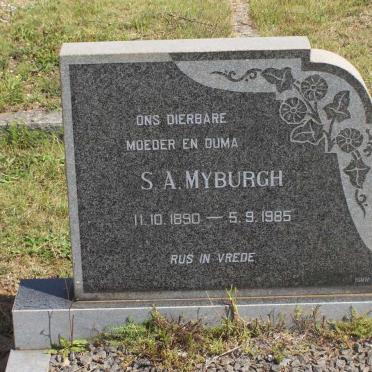 MYBURGH S.A. 1890-1985