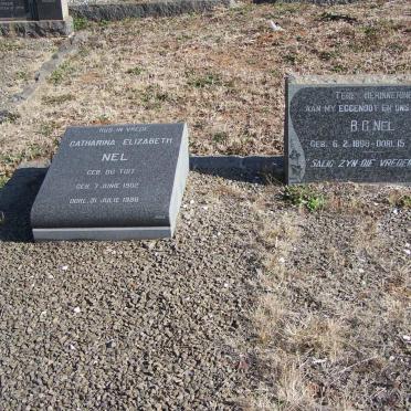 NEL B.G. 1898-1959 &amp; Catharina Elizabeth DU TOIT 1902-1986