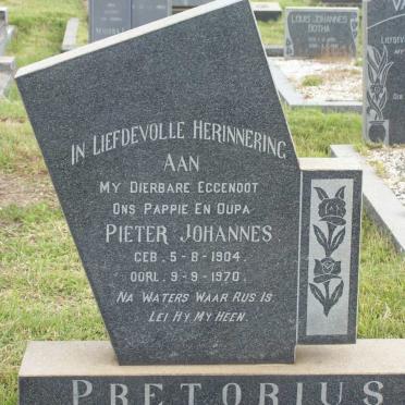 PRETORIUS Pieter Johannes 1904-1970