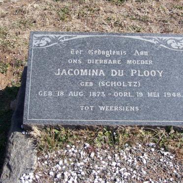 PLOOY Jacomina, du nee SCHOLTZ 1873-1948