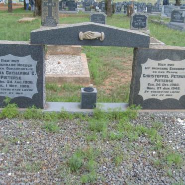 PIETERSE Christoffel Petrus 1903-1949 &amp; Susara Catharina G. NEL 1906-1986 