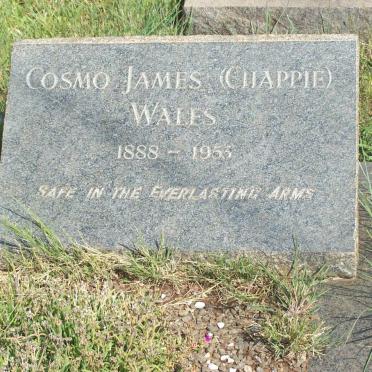 WALES Cosmos James 1888-1953