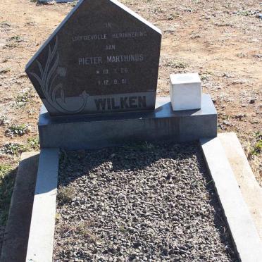 WILKEN Pieter Marthinus 1926-1981
