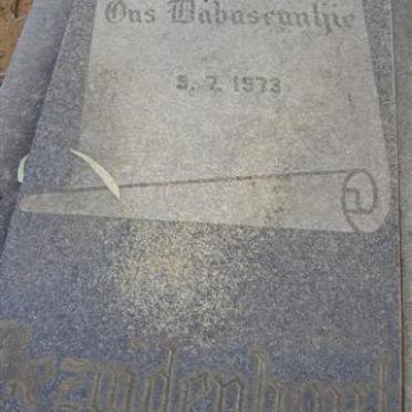 BEZUIDENHOUT Baba 1973-1973