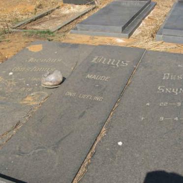 BUYS Maude :: SNYMAN Dessy 1910-1987 :: ?? Jacobus Gustavus 1903-1979 