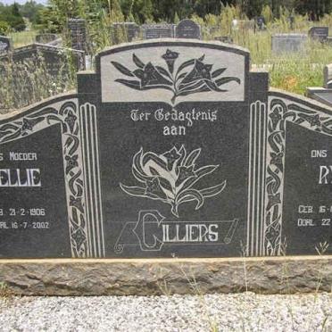 CILLIERS Ryk 1896-1965 &amp; Nellie 1906-2002