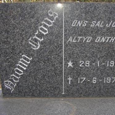 CROUS Adam 1973-1973