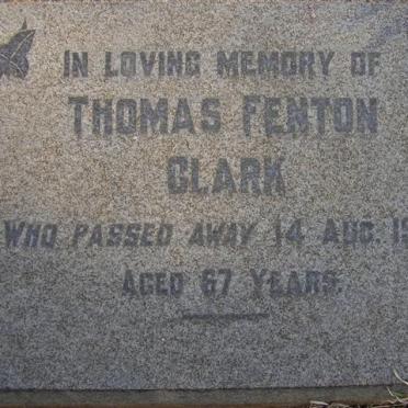 CLARK Thomas Fenton -1952