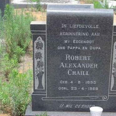 CRAILL Robert Alexander 1895-1968