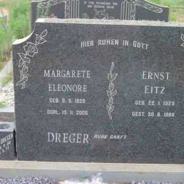 DREGER Ernst Eitz 1929-1968 &amp; Magarete Eleonore 1929-2005 :: DREGER H.R.O. 1938-1977